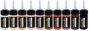 Nuude. Areola + Paramedical Tattoo Full Set of 10 (0.5oz)