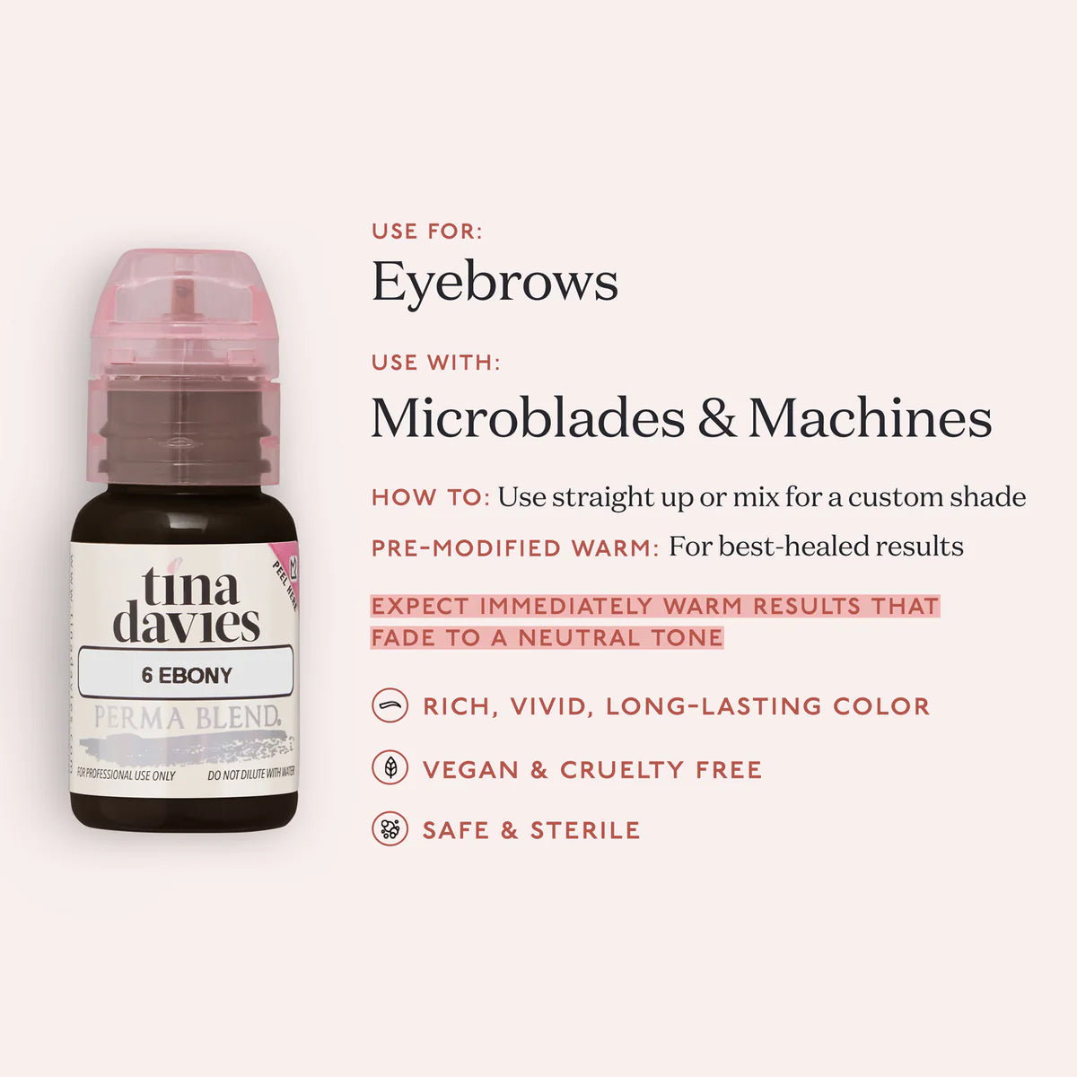 I ❤️ INK BROW PIGMENT - EBONY