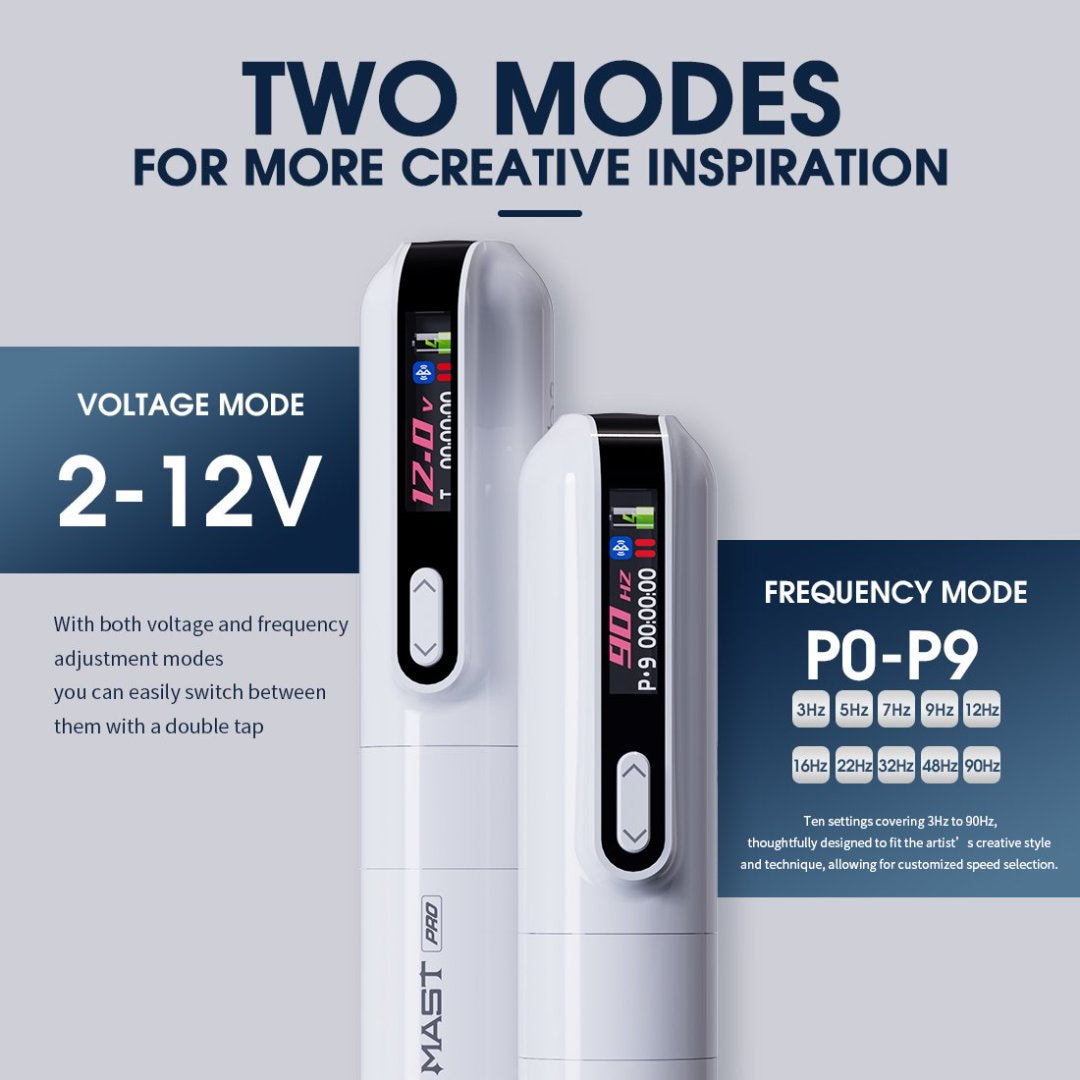 MAST Y22 PRO Wireless Tattoo Pen Machine With 3.0MM Stroke Bluetooth Verison by Dragonhawk PRE-ORDER