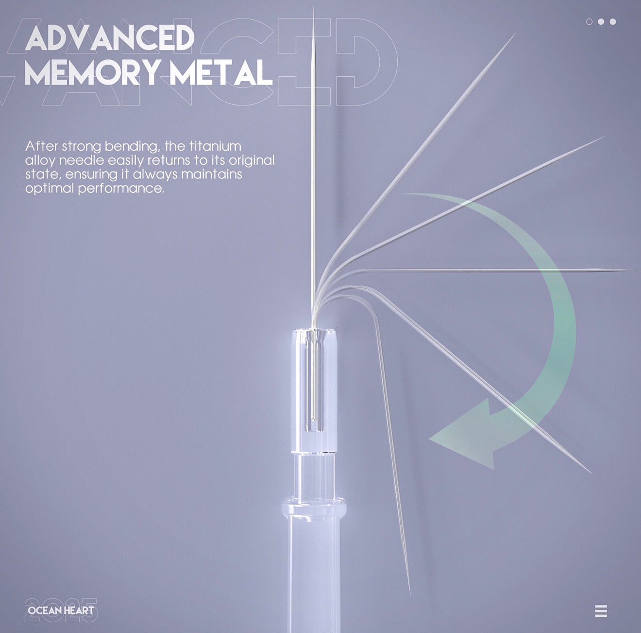 MAST OCEAN HEART TITANIUM UNIVERSAL NEEDLE CARTRIDGES - 20 PCS