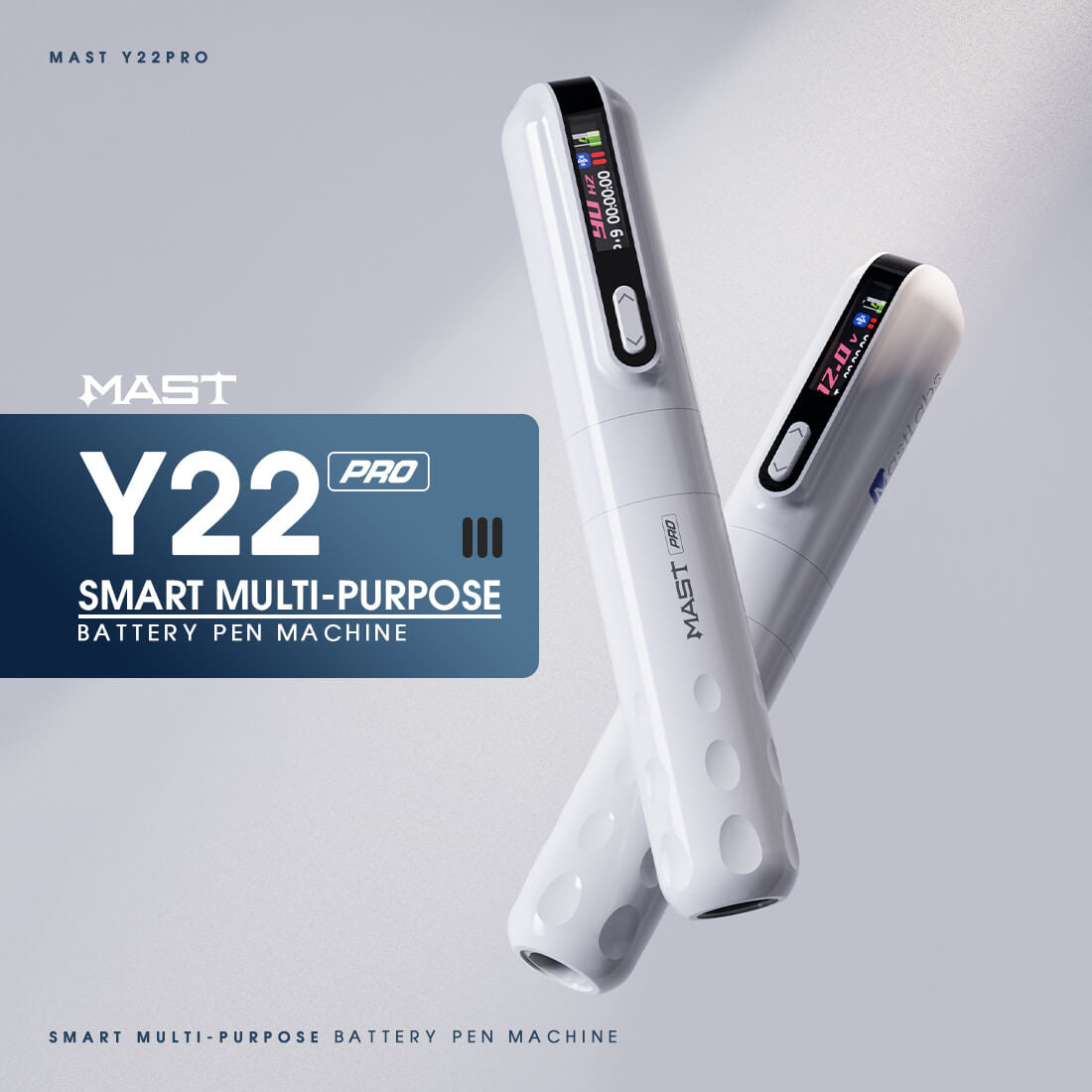 MAST Y22 PRO Wireless Tattoo Pen Machine With 3.0MM Stroke Bluetooth Verison by Dragonhawk PRE-ORDER