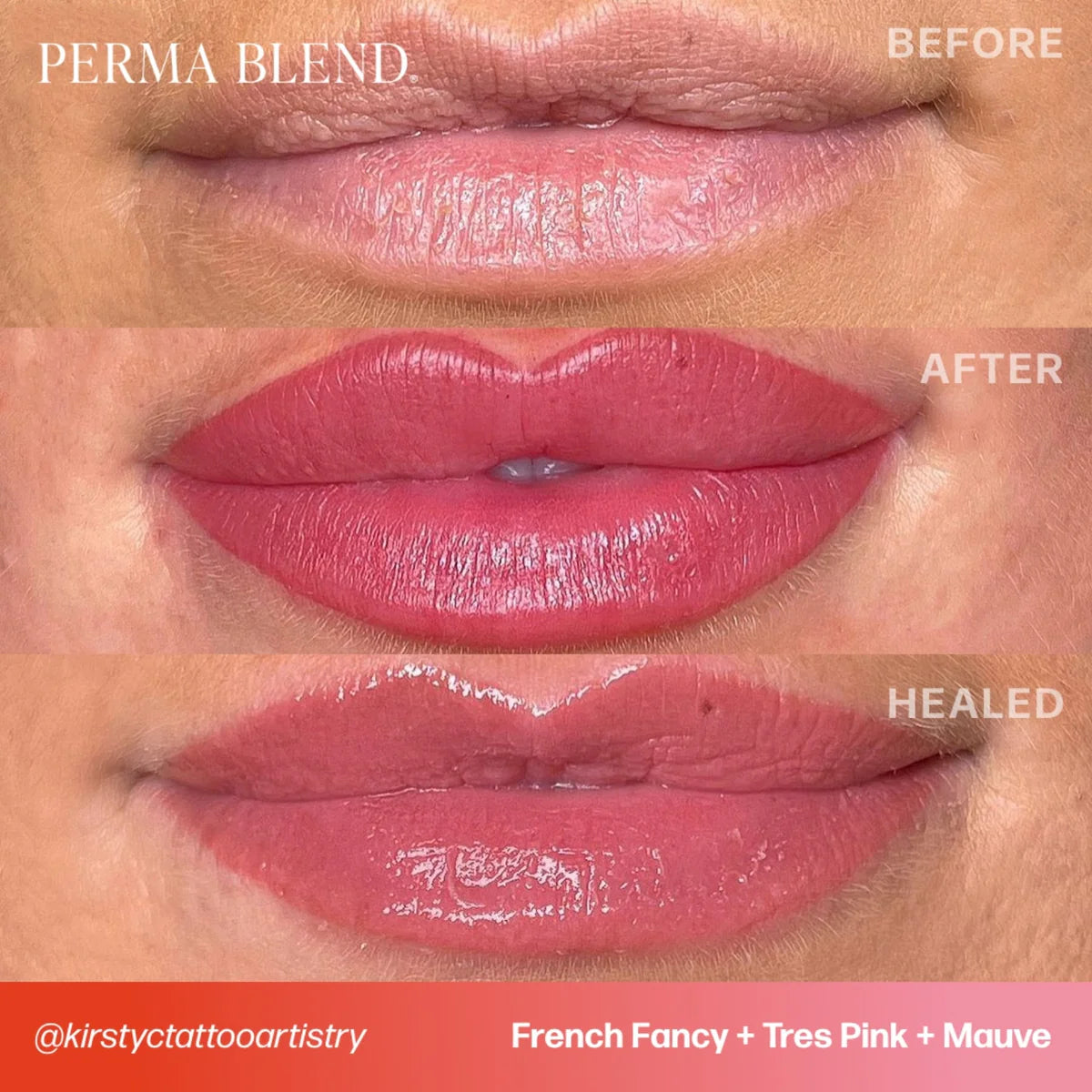 PERMA BLEND LIP SHADES - TRES PINK