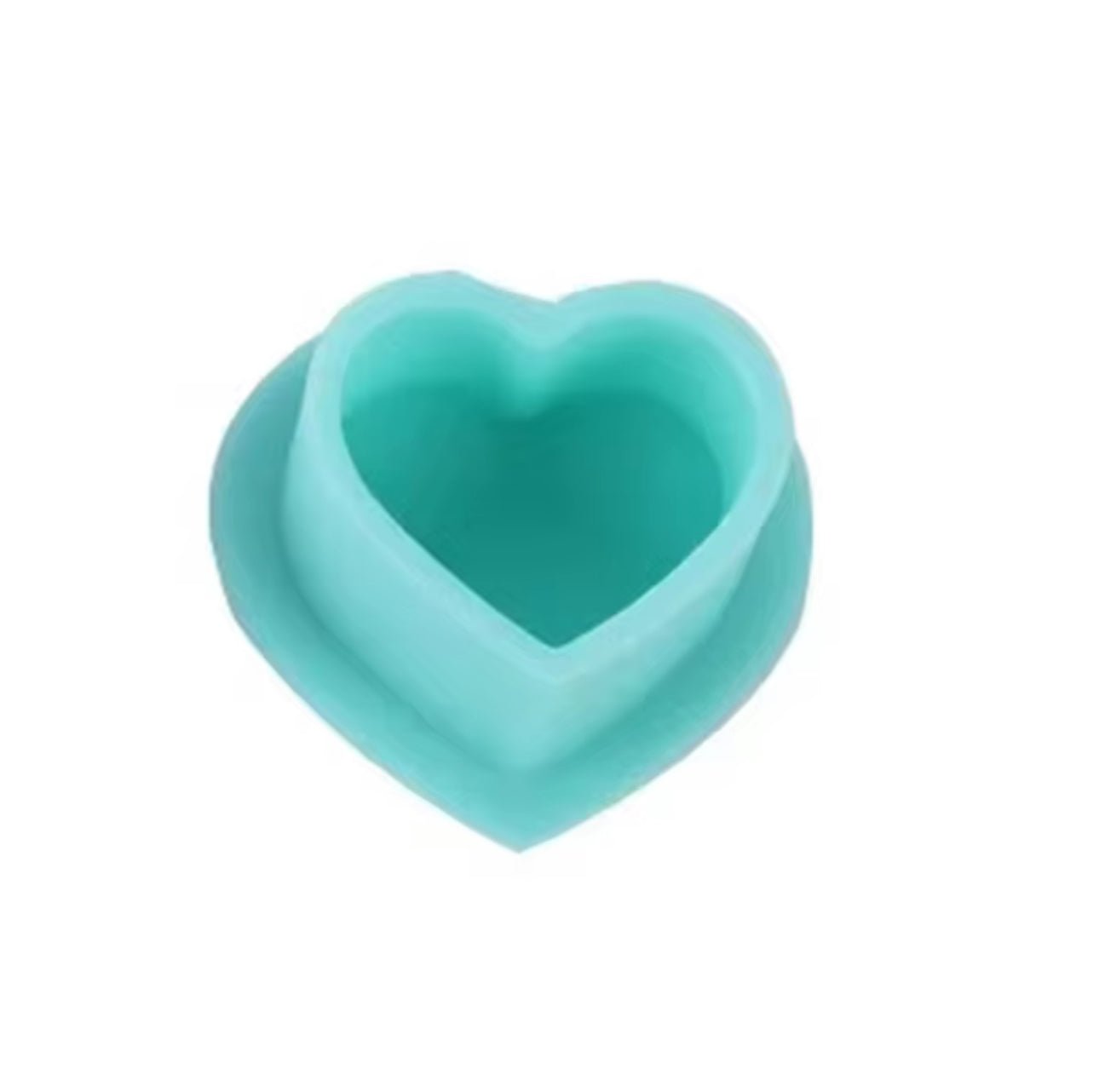Heart Shape Silicone Ink Cups - 100 PCs