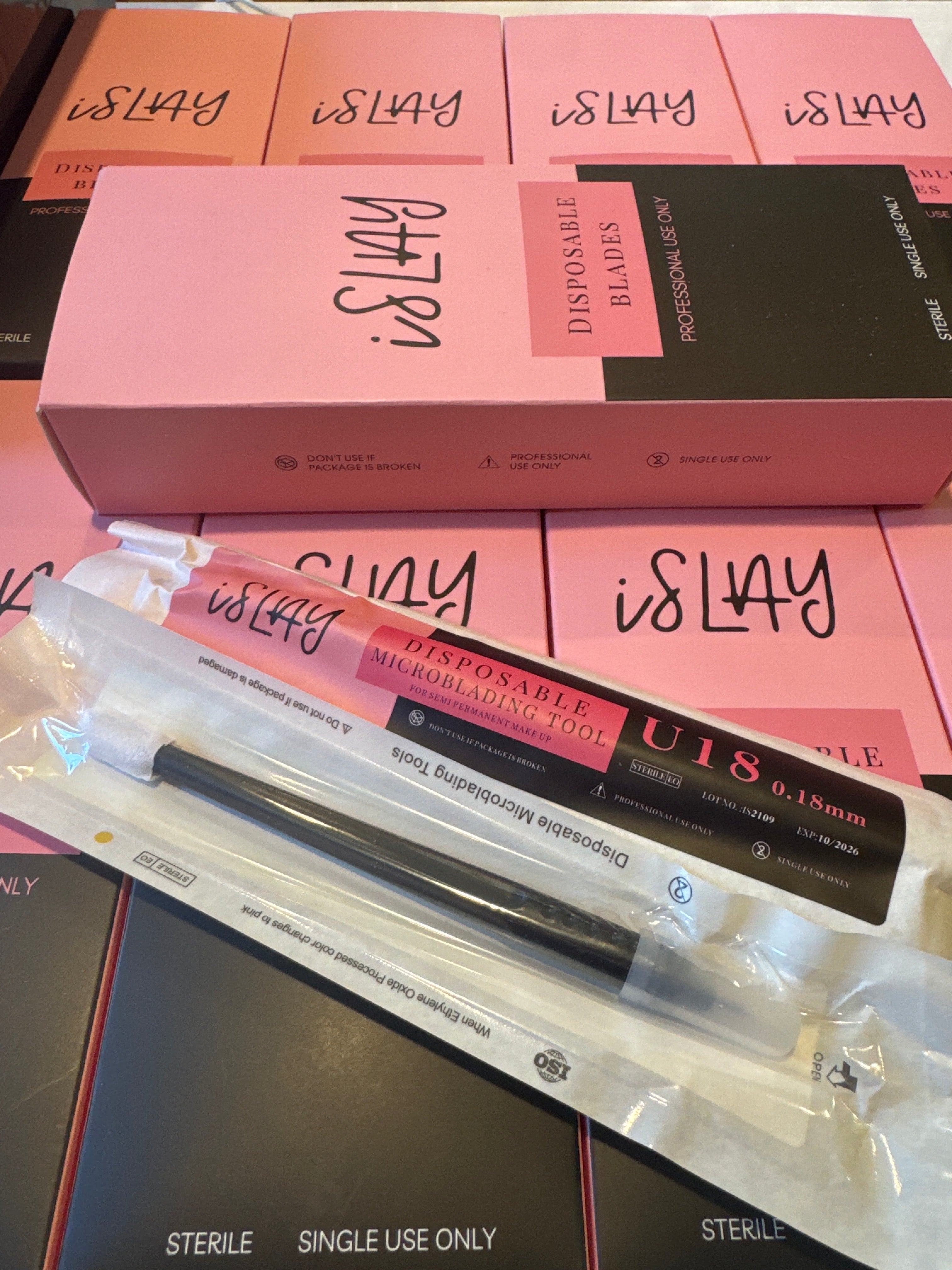 iSLAY 18U DISPOSABLE MICRO BLADES