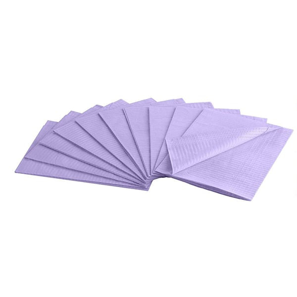 DISPOSABLE BARRIER BIB 125 PCS