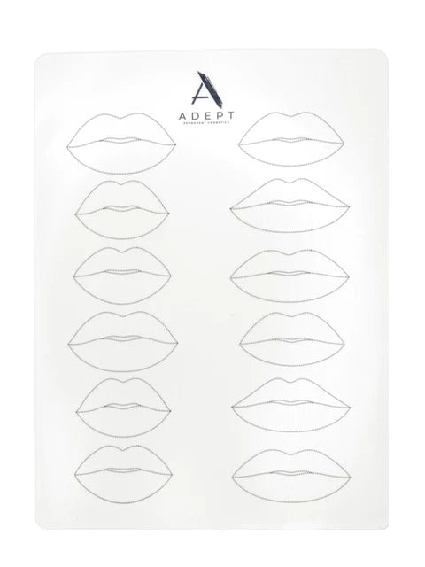 ADEPT SILICONE LIP VARIETY PAD 5PCS