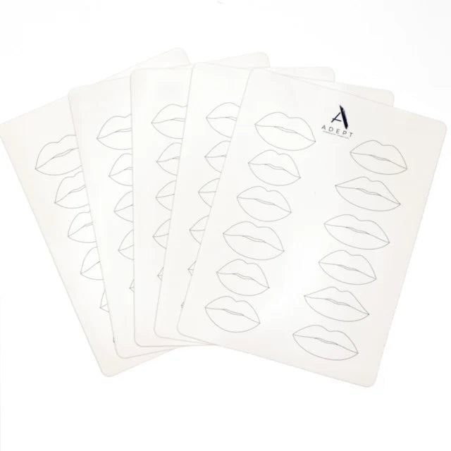 ADEPT SILICONE LIP VARIETY PAD 5PCS