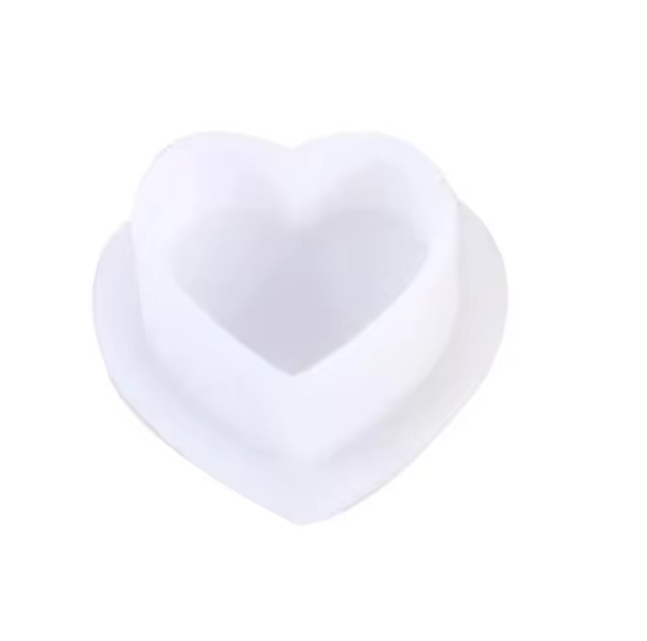 Heart Shape Silicone Ink Cups - 100 PCs