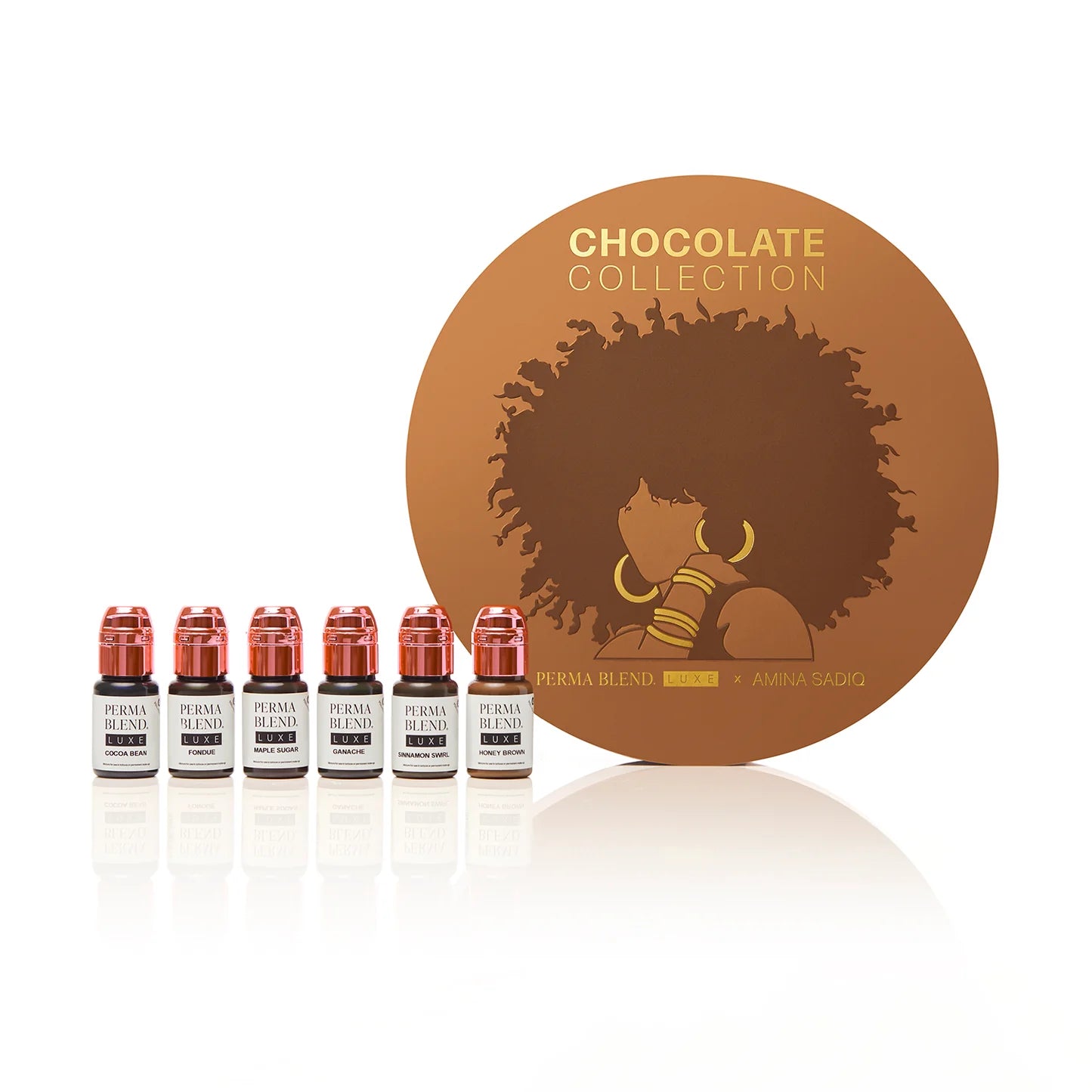 Colección de chocolates LUXE de Amina Sadiq