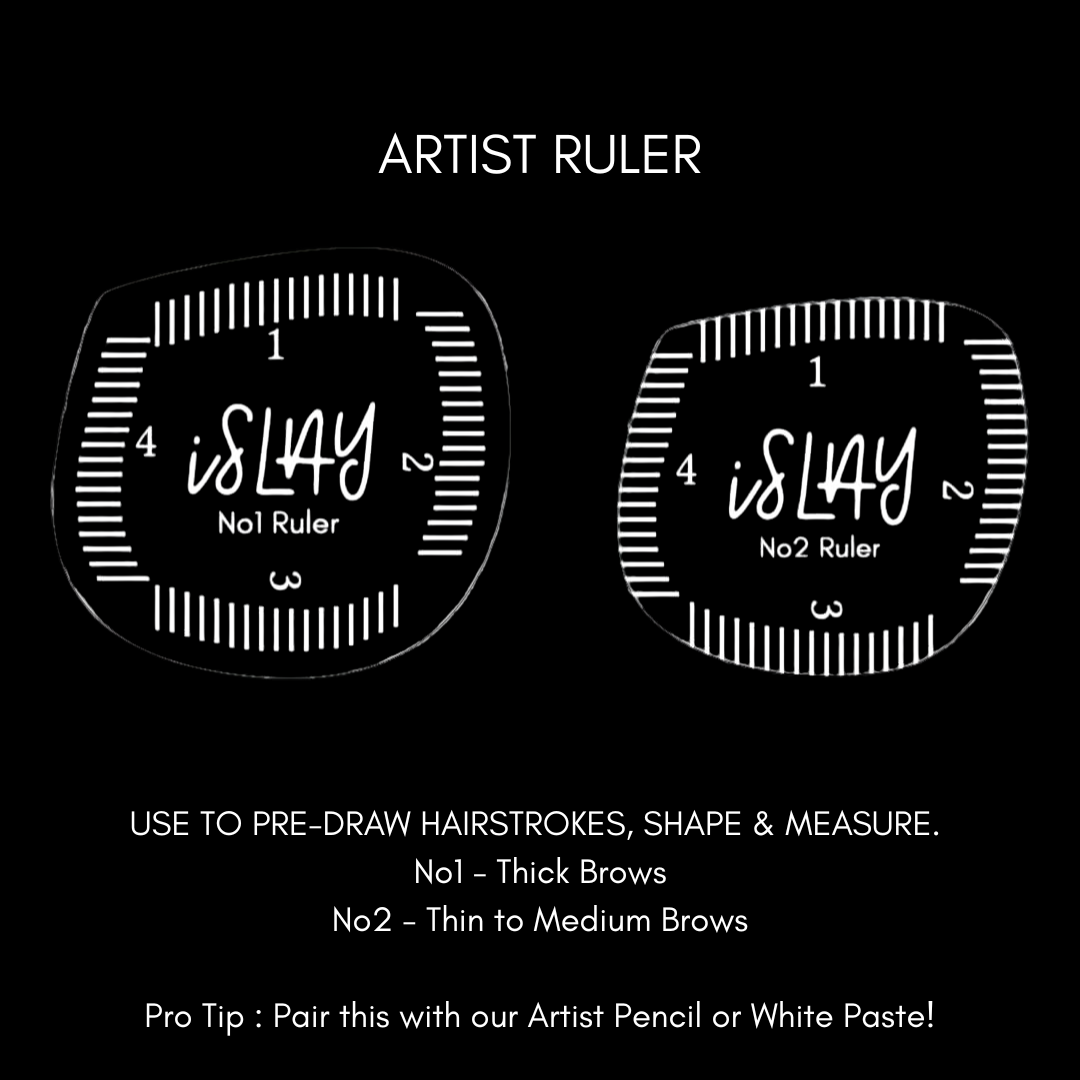 iSLAY ARTIST RULER – iSLAYBROWSUPPLIES