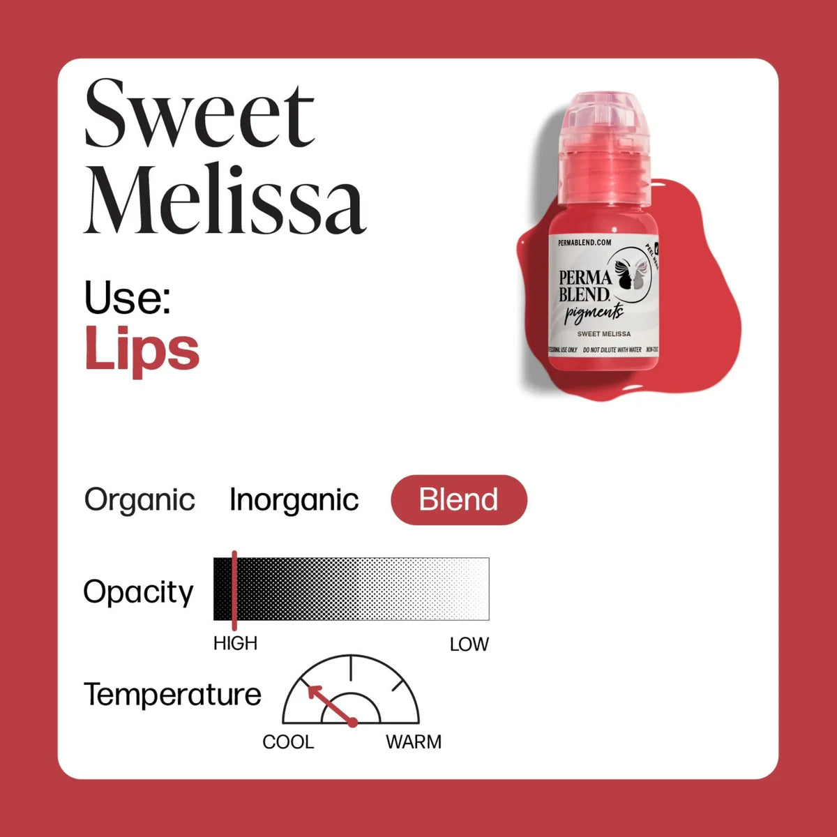 TONOS DE LABIOS PERMA BLEND - SWEET MELISSA 