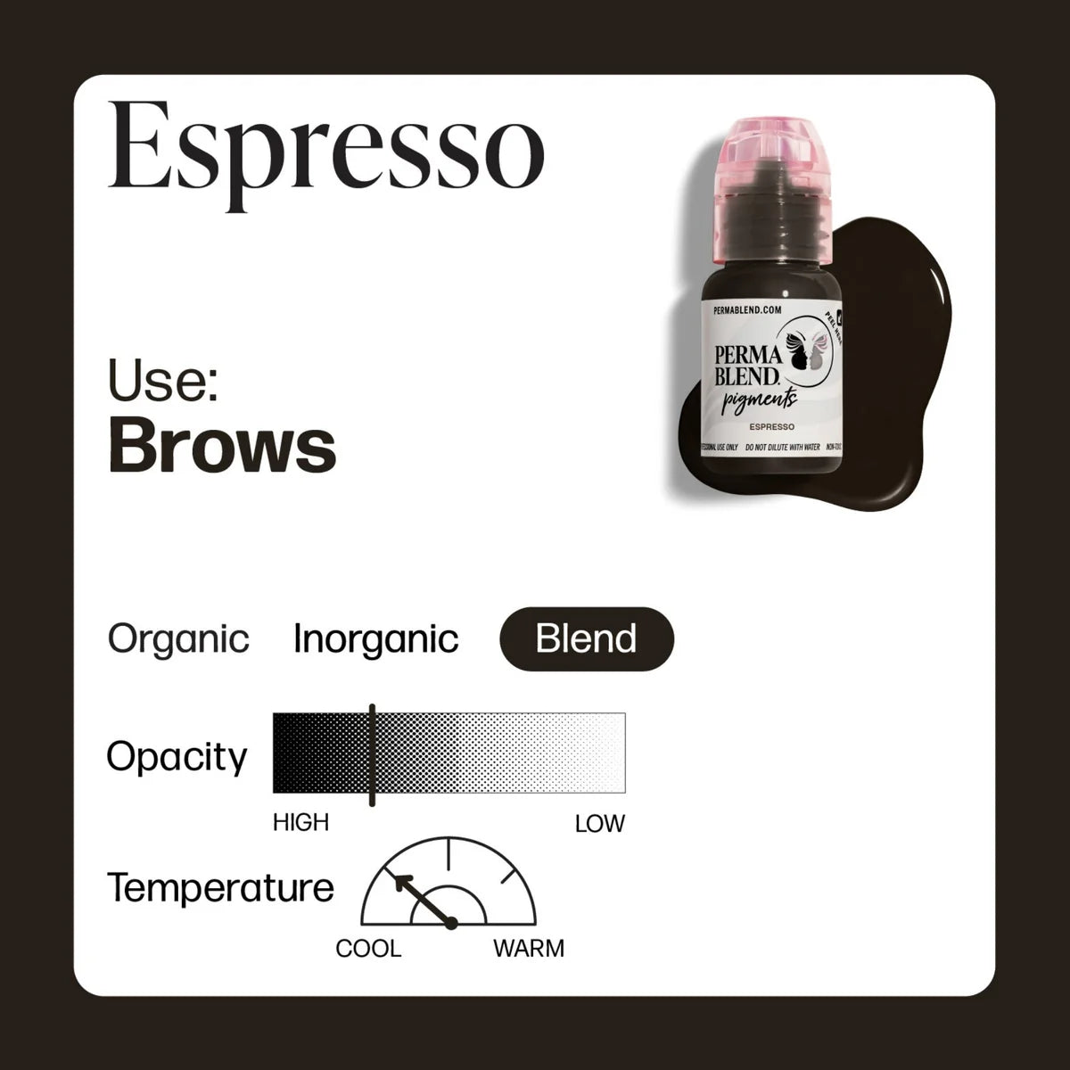PIGMENTO PARA CEJAS PERMA BLEND - ESPRESSO 