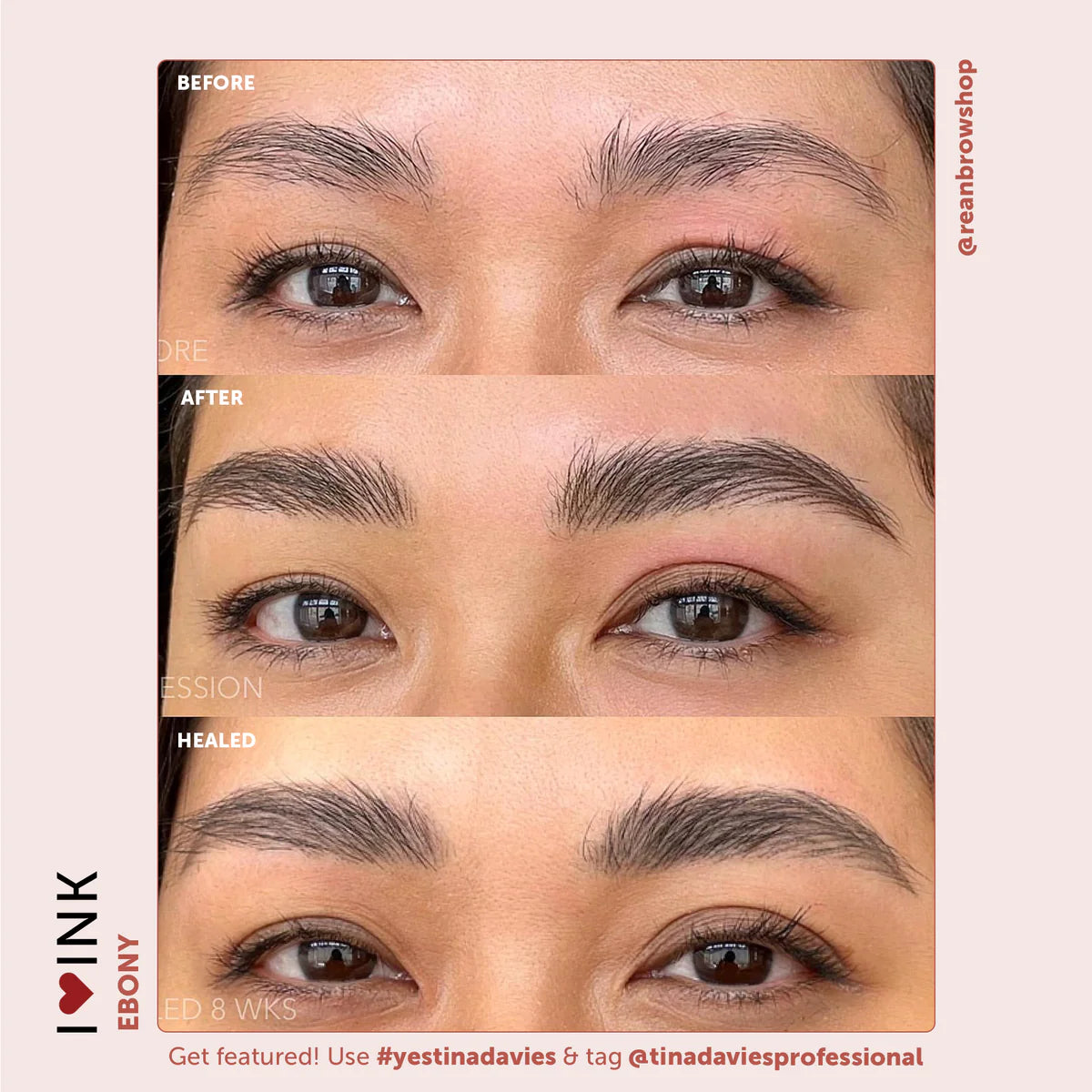 I ❤️ INK BROW PIGMENT - EBONY