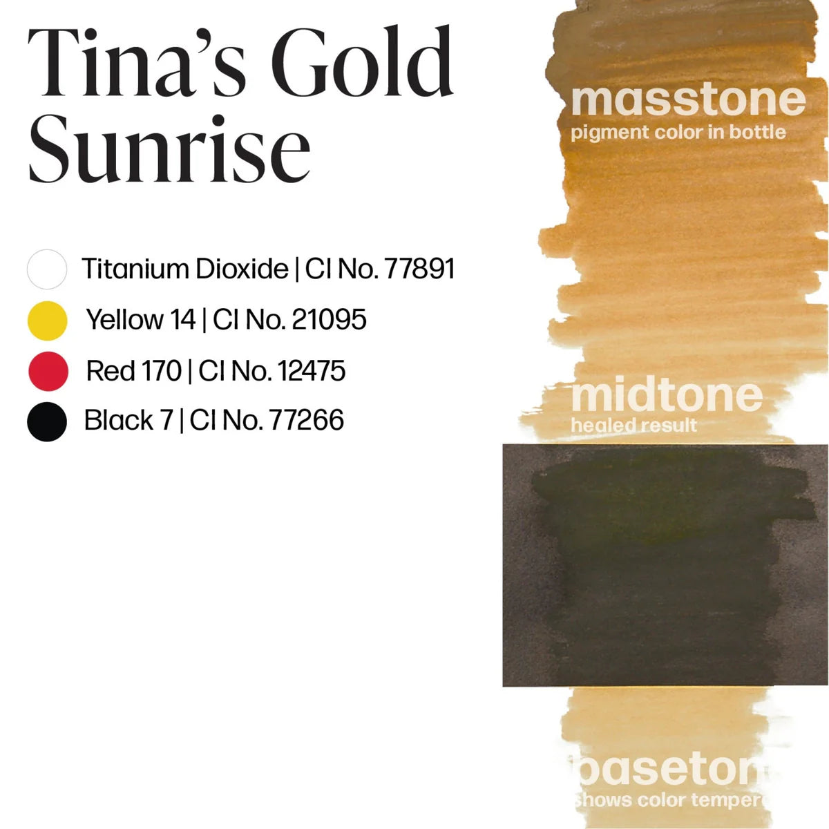 PERMA BLEND BROW PIGMENT - TINA’S GOLDEN SUNRISE