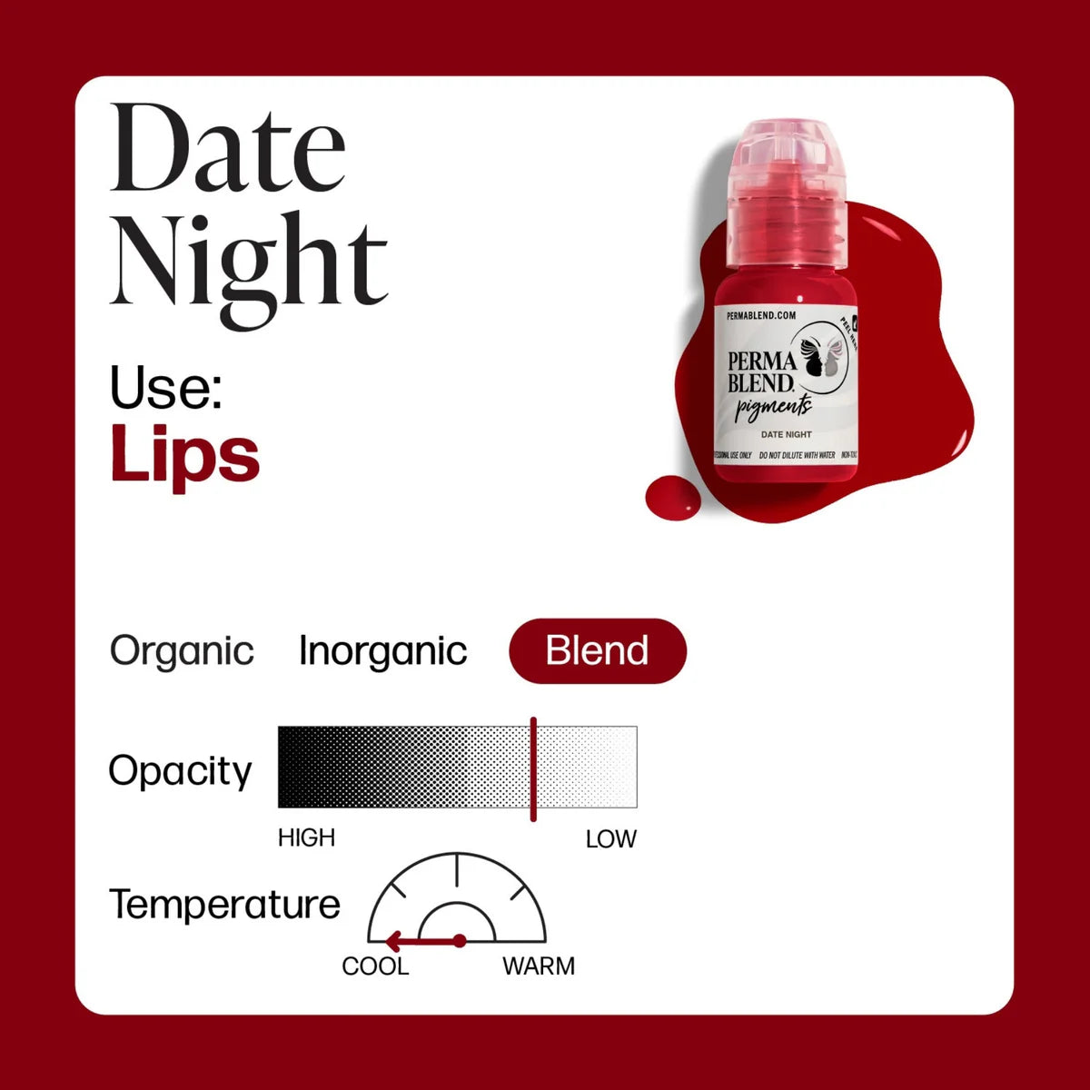 PERMA BLEND LIP SHADES - DATE NIGHT