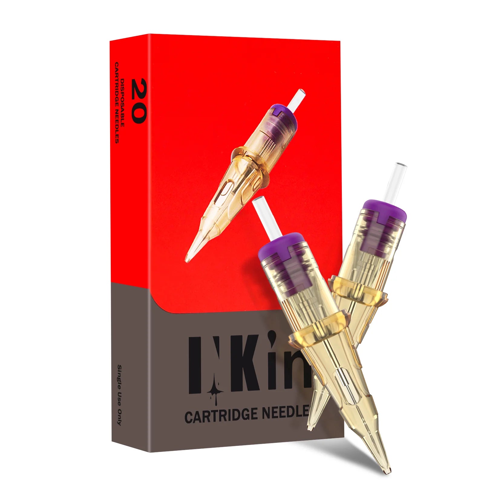 INKin UNIVERSAL NEEDLE TATTOO CARTRIDGES - 20 PACK