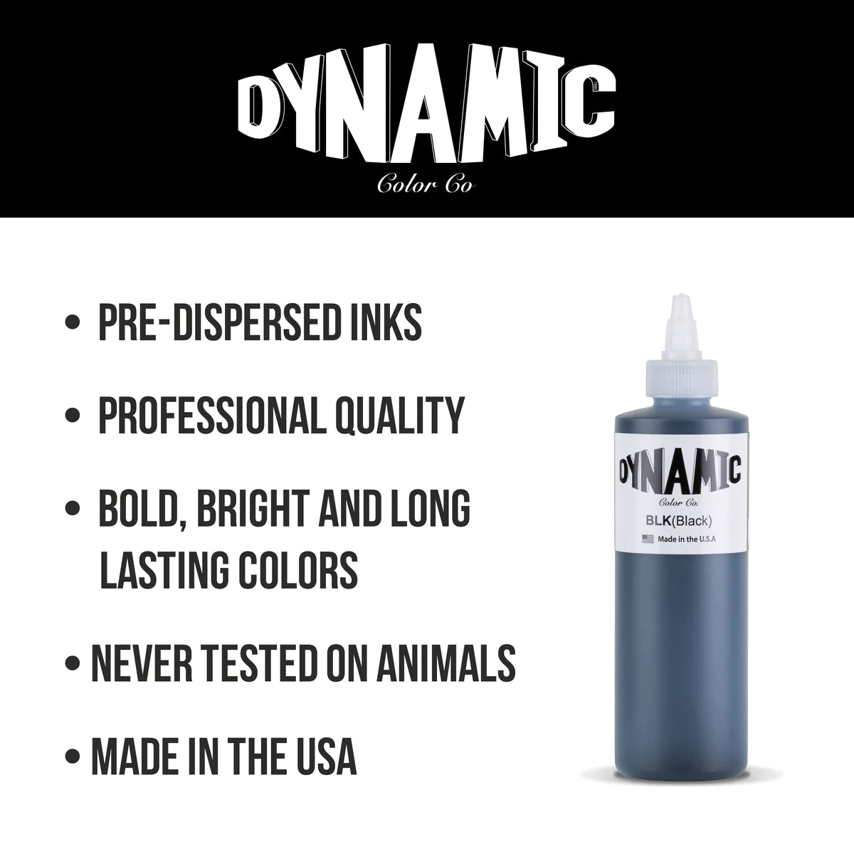 DYNAMIC TATTOO INK MASTER COLLECTION 1OZ COLOR SET
