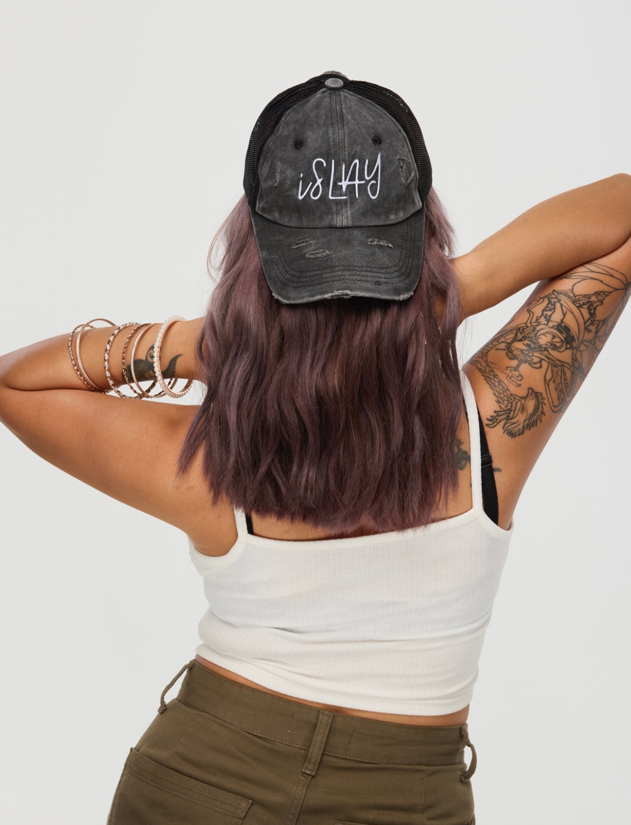Maia @eyeswildstudio black islay hat
