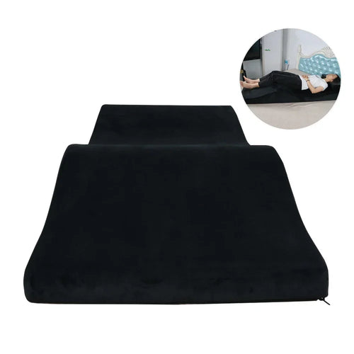 Ergonomic Memory Foam Curved Beauty Lash Bed Mattress Topper