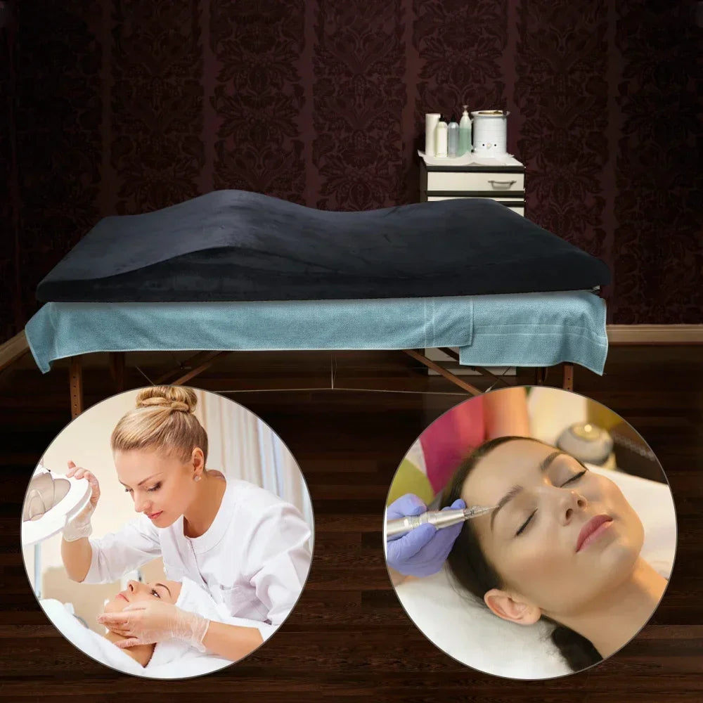 Ergonomic Memory Foam Curved Beauty Lash Bed Mattress Topper