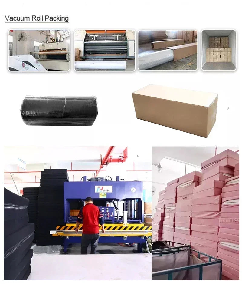 Ergonomic Memory Foam Curved Beauty Lash Bed Mattress Topper