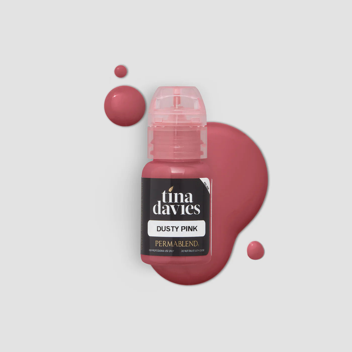 AMO EL PIGMENTO LABIAL DE TINTA - ROSA POLVO