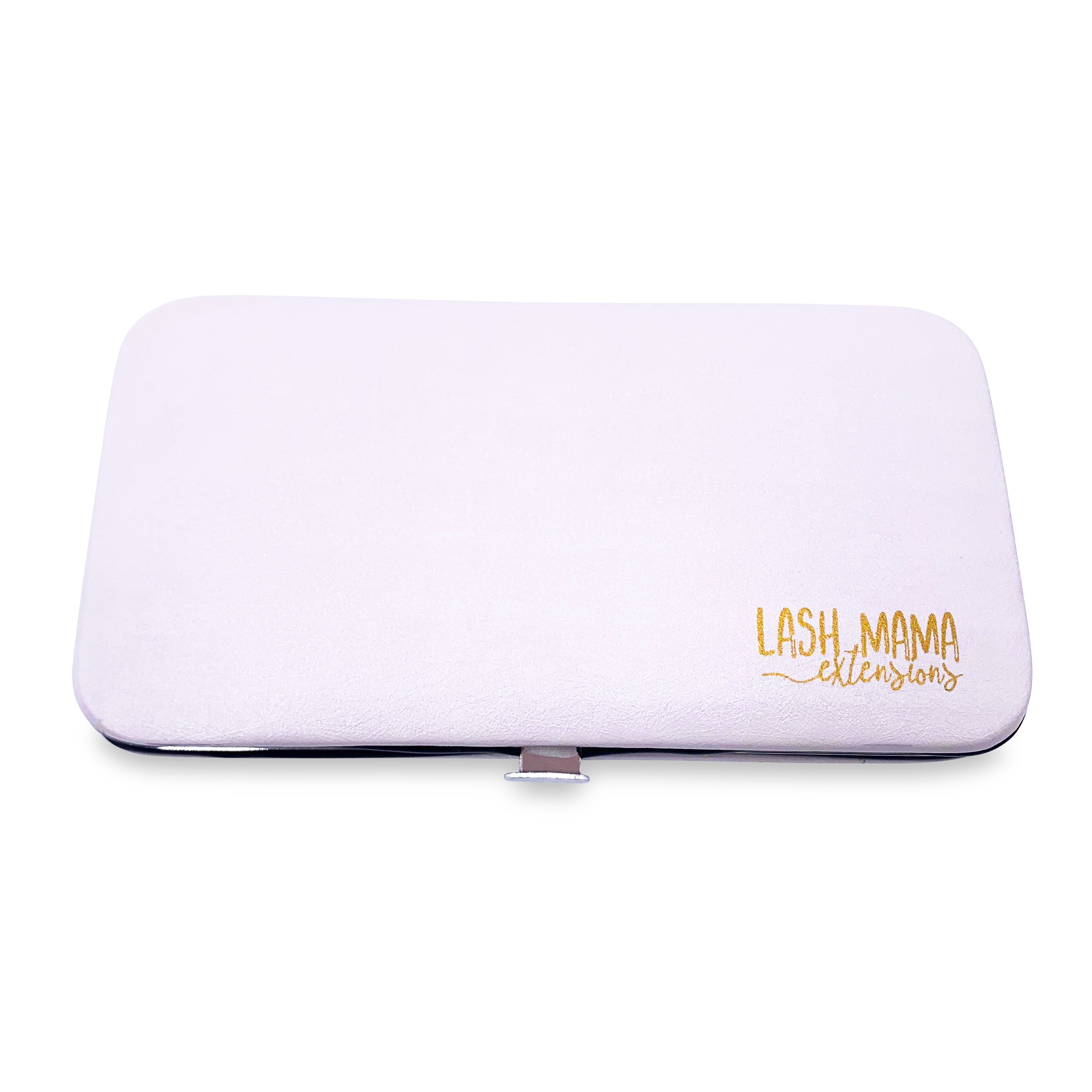 ESTUCHE MAGNÉTICO PARA 6 PINZAS LASH MAMA WHITE