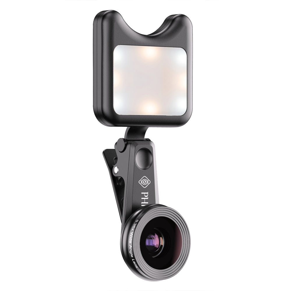 PHIXPIX "KITTY" 2 IN 1 SELFIE LENS BLACK