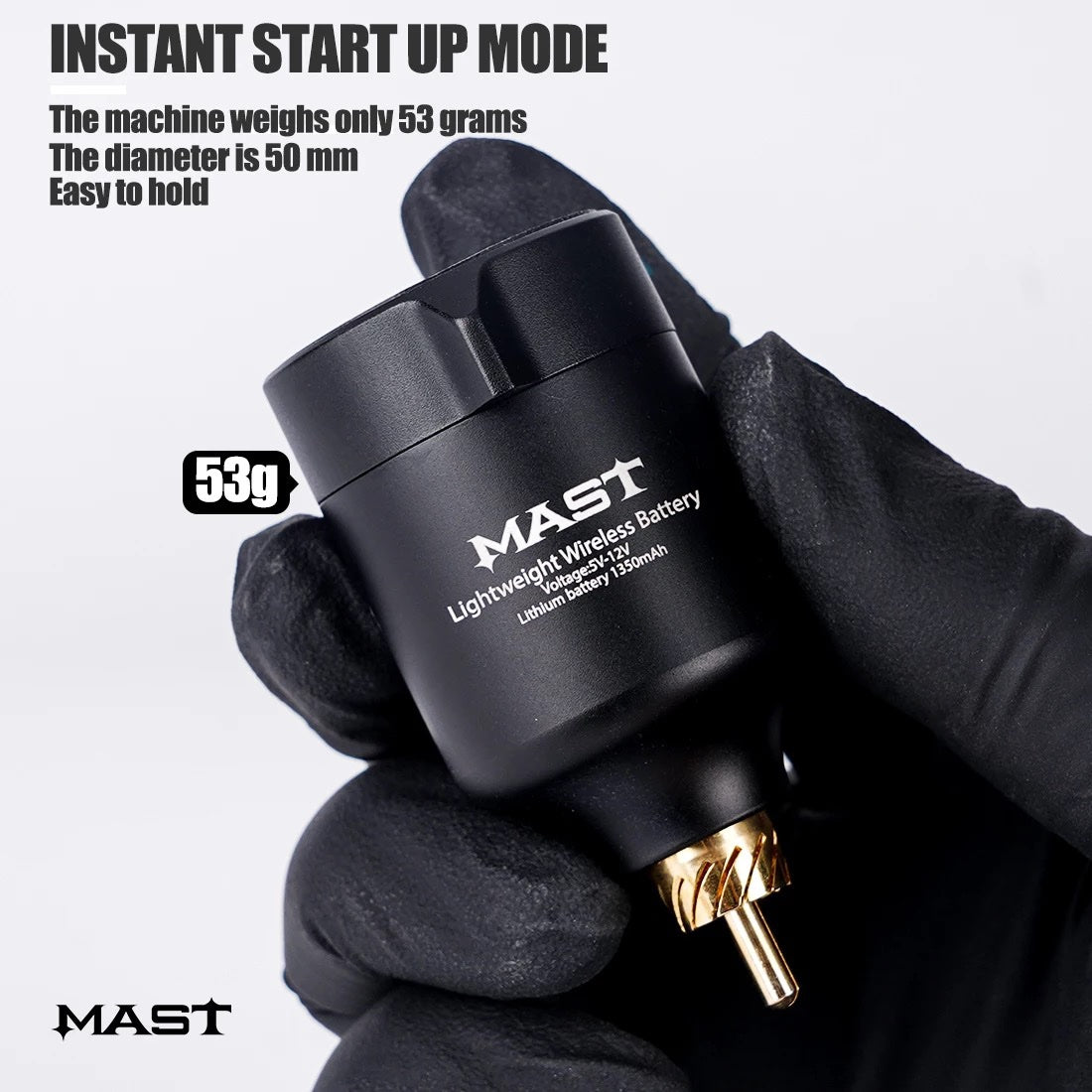 MAST T1 LIGHTWEIGHT WIRELESS BATTERY